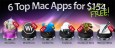 Hey Mac users! Here’s a little treat from MacHeist! They’re giving away 6 popular Mac apps for FREE! Yep, you heard that right, they’re FREEEEEEE! The 6 apps are: ShoveBox...
