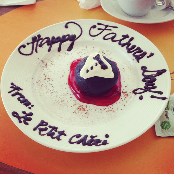 Spent Father's Day with my family at La Petit Cheri in Molito, Alabang :)