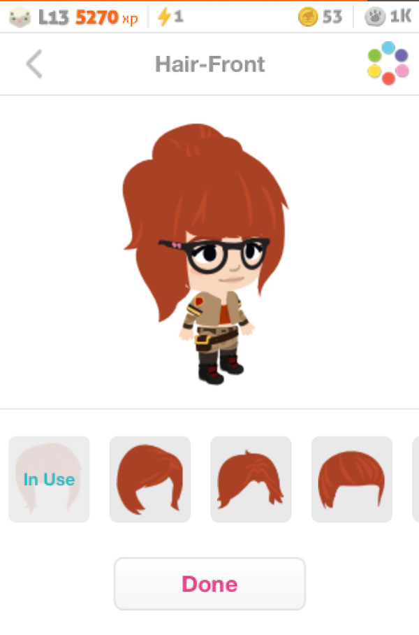 Do you make your toons look like you? I normally do :) And I chose an outfit that coincidentally looks like a cosplay of Shingeki no Kyojin, hehe.