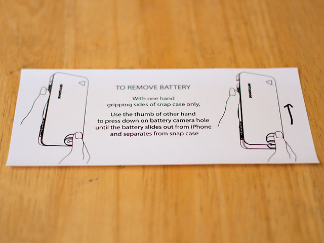 And a quick guide on how to remove the battery.