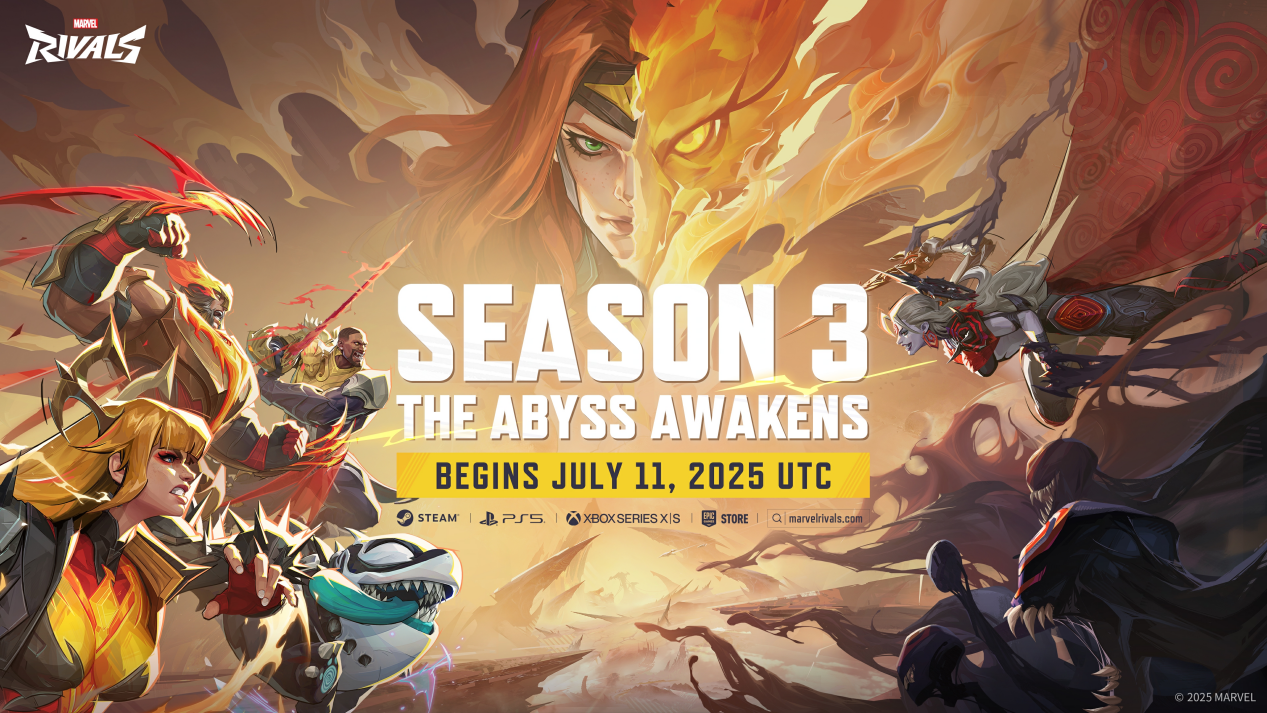 Marvel Rivals Season 3 drops July 11! Phoenix joins the fight, new Klyntar map, and big updates ahead
